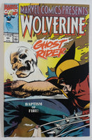 1990 Marvel Comics Presents Wolverine and Ghost Rider #65 Baptism of Fire! Comic Book