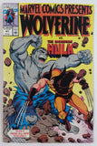 1990 Marvel Comics Presents Wolverine vs. The Incredible Hulk #61 Comic Book