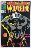 1990 Marvel Comics Presents Wolverine And The Incredible Hulk #60 Hulk Amok! Comic Book