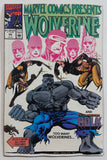 1990 Marvel Comics Presents Wolverine And The Incredible Hulk #59 Too Many Wolverines... Comic Book