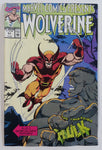 1990 Marvel Comics Presents Wolverine And The Incredible Hulk #57 Comic Book