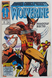 1990 Marvel Comics Presents Wolverine #45 Shadow Birth! Comic Book