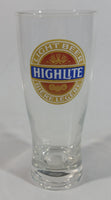 Vintage HighLite Light Beer 7" Tall Glass Cup