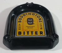 Rare Strangeways Brewery Boddingtons Bitter Ale Beer "Brewed in The North" Black Ash Tray Bar Pub Advertising Collectible