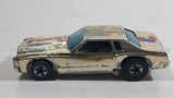 Vintage 1974 Hot Wheels Monte Carlo Stocker Gold Chrome Die Cast Toy Car Vehicle - Made in Hong Kong