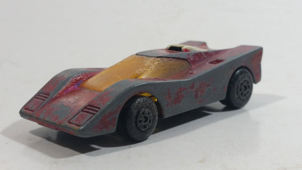 Vintage 1972 Lesney Matchbox Superfast No. 7 Hairy Hustler Crimson Pink Die Cast Toy Car Vehicle