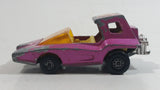 Vintage 1972 Lesney Products Matchbox No. 37 Soopa Coopa Pink Magenta Die Cast Toy Car Vehicle