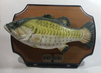 1999 Gemmy Big Mouth Billy Bass Singing Moving Fish On Plaque Novelty Collectible No Adapter Battery Tested Working