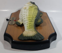 1999 Gemmy Big Mouth Billy Bass Singing Moving Fish On Plaque Novelty Collectible No Adapter Battery Tested Working