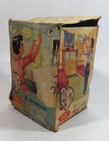 Very Rare 1950s English Clothes Line Reel By Tala Advertising Cardboard Packaging Box