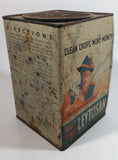 Rare 1940s Leytosan Poison (Mercury) Fungicide Tin for Smut Control in Grain Seeds England