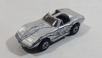 1996 Matchbox Chevrolet Corvette T-Roof Silver Die Cast Toy Car Vehicle