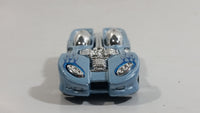 2007 Hot Wheels Blast & Crash Splittin' Image II Pale Metallic Blue Die Cast Toy Car Vehicle