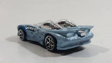 2007 Hot Wheels Blast & Crash Splittin' Image II Pale Metallic Blue Die Cast Toy Car Vehicle