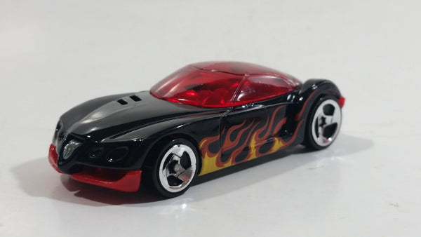 2007 Hot Wheels Blast & Crash Golden Arrow Black Die Cast Toy Car Vehicle