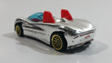 Rare 1998 Hot Wheels Starter Set Power Pipes Chrome Die Cast Toy Car Vehicle