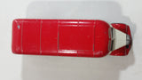 Vintage Corgi O.B. Bedford Bus White and Red Die Cast Toy Car Vehicle