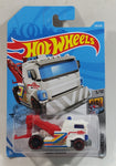 2019 Hot Wheels HW Metro Heavy Hitcher White Die Cast Toy Car Vehicle - New in Package Sealed