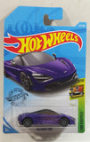 2019 Hot Wheels HW Exotics McLaren 720S Metalflake Purple Die Cast Toy Car Vehicle - New in Package Sealed