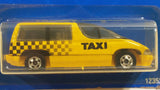 1992 Hot Wheels Chevy Lumina Minivan Yellow Van Die Cast Toy Car Vehicle - New in Package Sealed