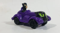 1991 DC Comics Cat Woman in Purple Plastic Toy Car Vehicle McDonald's Happy Meal