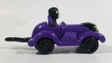 1991 DC Comics Cat Woman in Purple Plastic Toy Car Vehicle McDonald's Happy Meal