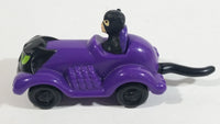 1991 DC Comics Cat Woman in Purple Plastic Toy Car Vehicle McDonald's Happy Meal