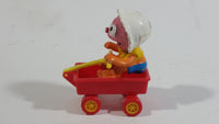 1986 Muppet Babies Animal in a Red Wagon Plastic Toy McDonald's Happy Meal