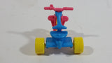 1990 Muppet Babies Baby Miss Piggy's Blue Pink Yellow Tricycle Plastic Toy McDonald's Happy Meal