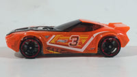 2013 Hot Wheels HW Racing X-Raycers Nerve Hammer Translucent Orange Die Cast Toy Car Vehicle