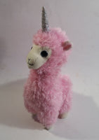 2019 Ty Beanie Babies Lana The Pink Unicorn Llama 10" Tall Stuffed Animal Plush