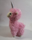 2019 Ty Beanie Babies Lana The Pink Unicorn Llama 10" Tall Stuffed Animal Plush