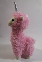 2019 Ty Beanie Babies Lana The Pink Unicorn Llama 10" Tall Stuffed Animal Plush