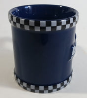 Daytona International Speedway Raised Dark Blue Ceramic Mug Cup