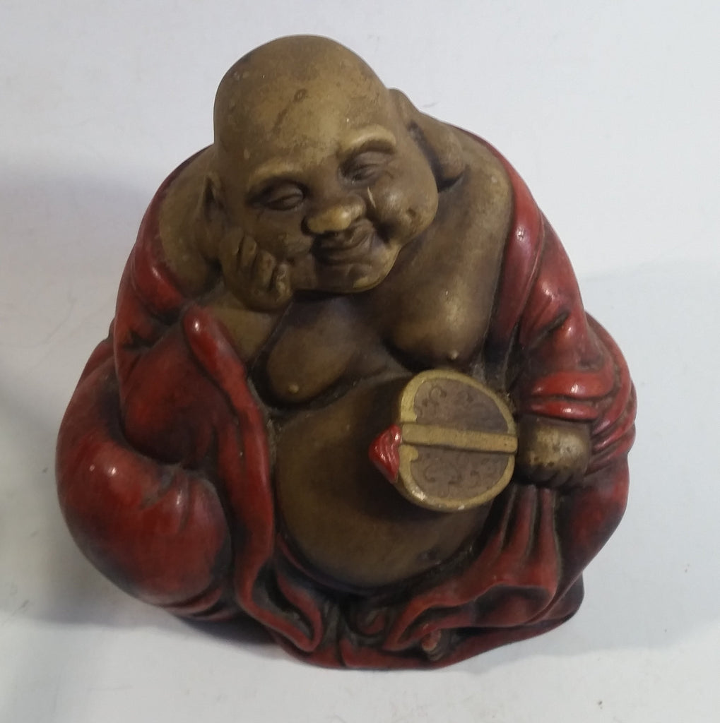 Vintage Antique Reproduction of Kutani Hotei God of Contentment Sittin ...