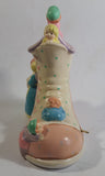 Rare Vintage Enesco "The Old Woman Lived In A Shoe" Music Box Windup Musical Ceramic Hand Painted Decorative Ornament