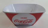Gibson "Drink" Coca Cola "In Bottles"Plastic Square Shaped Candy Nut Dish