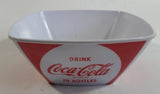 Gibson "Drink" Coca Cola "In Bottles"Plastic Square Shaped Candy Nut Dish