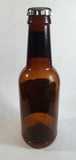CFL Saskatchewan Roughriders Football Team Plastic 14" Tall Brown Beer Bottle Shaped Coin Bank