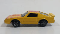 Summer Marz Karz No. s8561F Chevrolet Camaro Yellow Die Cast Toy Car Vehicle