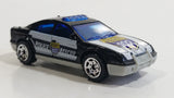 2003 Matchbox Special Edition Police Car Sheriff 102 Black and White Die Cast Toy Car Rescue Emergency Vehicle