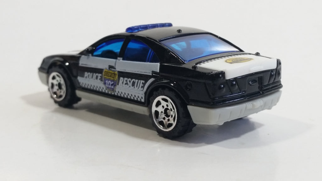 2003 Matchbox Special Edition Police Car Sheriff 102 Black and White D ...