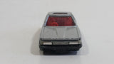 Vintage Tomy Tomica No. 5 Toyota Soarer 2800GT Silver Die Cast Toy Car Vehicle with Opening Doors and Sliding Sunroof Visor