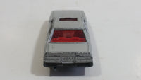 Vintage Tomy Tomica No. 5 Toyota Soarer 2800GT Silver Die Cast Toy Car Vehicle with Opening Doors and Sliding Sunroof Visor