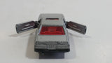 Vintage Tomy Tomica No. 5 Toyota Soarer 2800GT Silver Die Cast Toy Car Vehicle with Opening Doors and Sliding Sunroof Visor