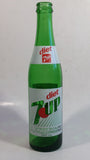 Rare Hard To Find Vintage Diet 7UP 300mL English French Green Glass Soda Pop Beverage Bottle