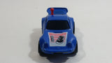 Majorette Motor Porsche Turbo #3 Blue Pull Back Friction Motorized Plastic Blue Toy Car Vehicle