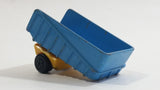 Vintage 1973 Lesney Matchbox Superfast Articulated Semi Tractor Truck Trailer No. 50 Blue Yellow Die Cast Toy Car Vehicle
