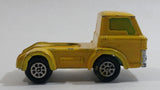 Vintage Corgi Juniors Whizzwheels Ford D Series Semi Tractor Truck Yellow Die Cast Toy Car Vehicle