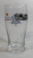 Molson Canadian NHL 100th Anniversary 1917-2017 Toronto Maples Leafs Ice Hockey Team 6 1/4" Tall Glass Beer Cup